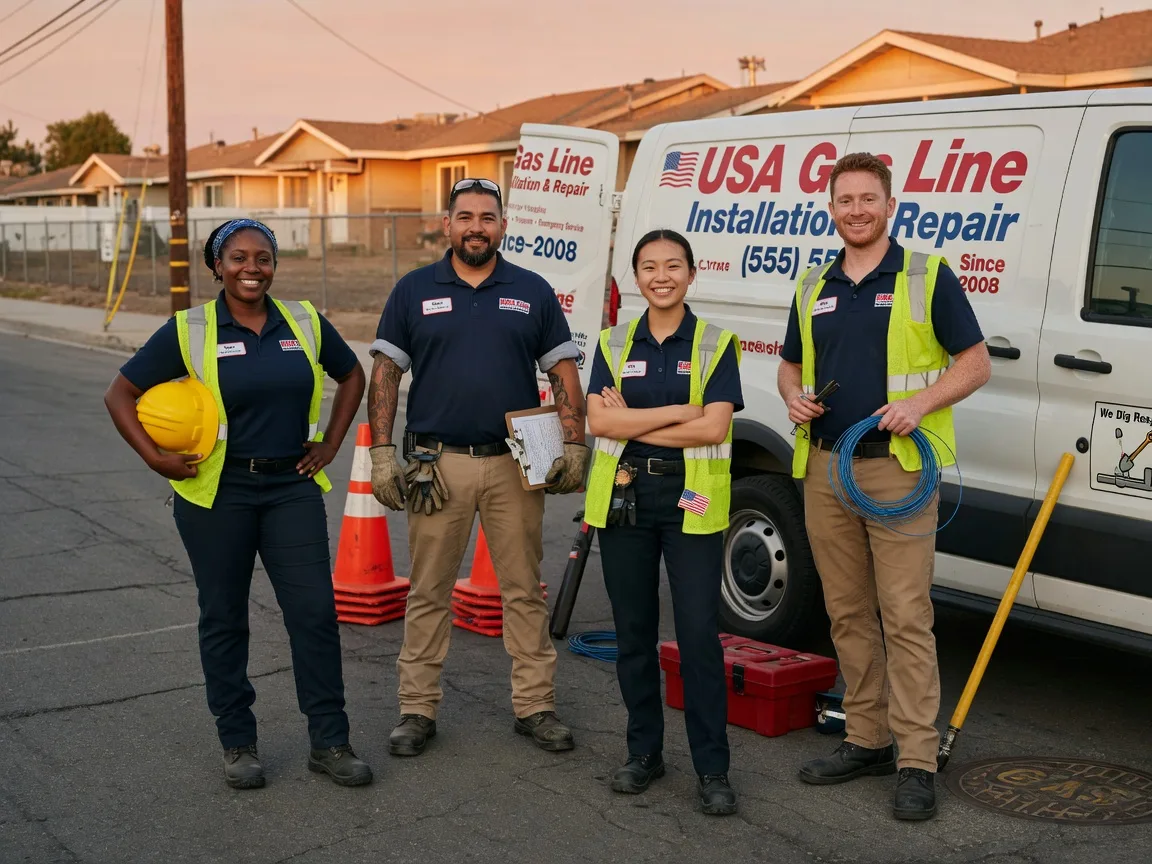 Gas Line Installation company in Porterville, MS